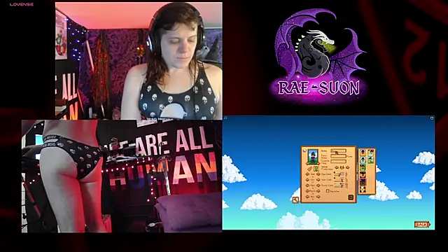 Snapshot of Rae-Suon chatting on 10/25/25, 10:15 Rae-Suon online show from 10/25/25, 10:15