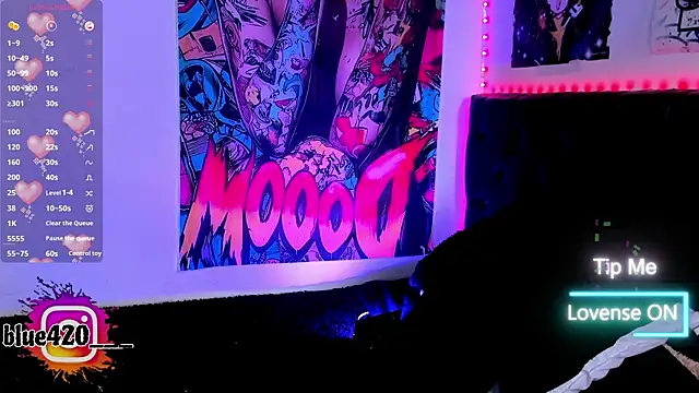 Skyler  blue4 online show from 12/14/25, 08:57