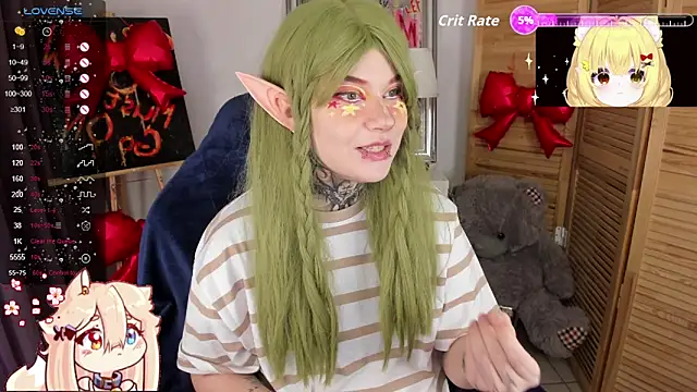 Snapshot of mekurisu chatting on 02/22/26, 05:08 mekurisu online show from 02/22/26, 05:08