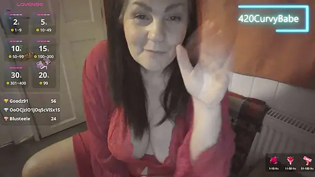 Snapshot of 420Curvybabe chatting on 02/16/25, 02:43 420Curvybabe online show from 02/16/25, 02:43