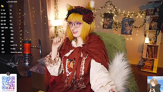 koshkasenpai online show from 05/28/26, 02:53