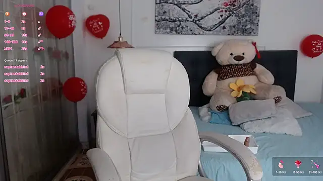 Snapshot of Tania_Goddess_ chatting on 02/09/25, 10:00 Tania Goddess online show from 02/09/25, 10:00