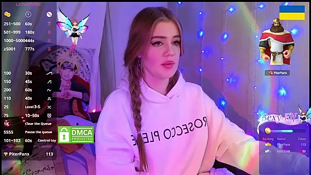 RedVelveten online show from 02/20/25, 03:12