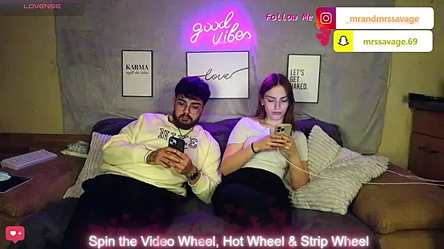 MrAndMrsSavage online show from 01/12/25, 08:25