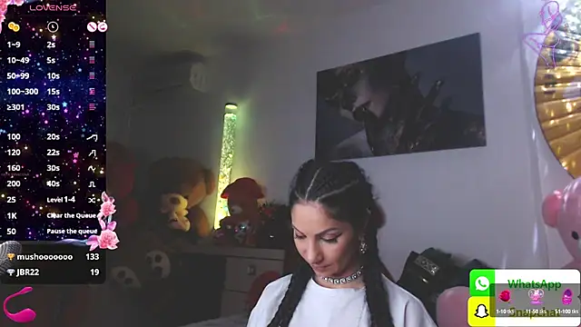 EvelynAisha online show from 02/01/25, 04:11