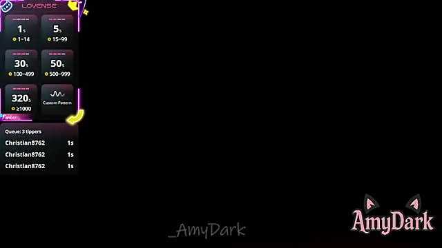  AmyDark online show from 10/22/25, 02:23