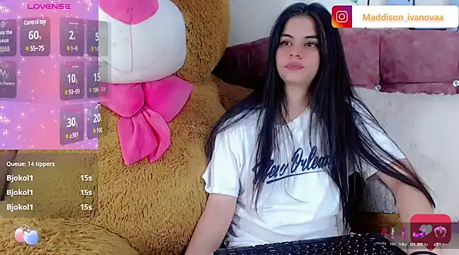 Snapshot of Madisson_Ivanova chatting on 01/15/25, 11:00 Madisson Ivanova online show from 01/15/25, 11:00