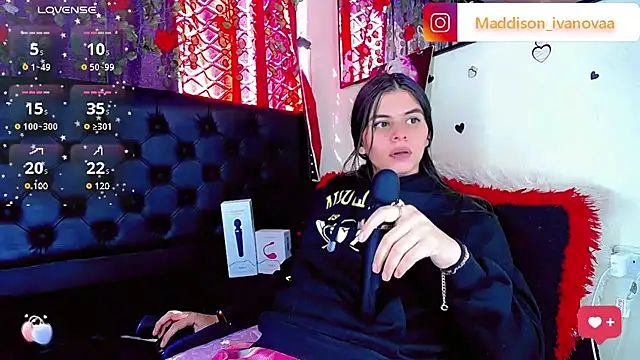 Snapshot of Madisson_Ivanova chatting on 01/19/25, 02:38 Madisson Ivanova online show from 01/19/25, 02:38