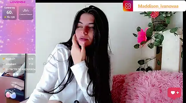 Snapshot of Madisson_Ivanova chatting on 01/25/25, 11:13 Madisson Ivanova online show from 01/25/25, 11:13