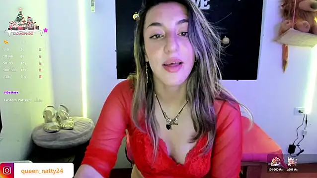 Snapshot of queen-natty chatting on 12/27/24, 07:18 queen-natty online show from 12/27/24, 07:18