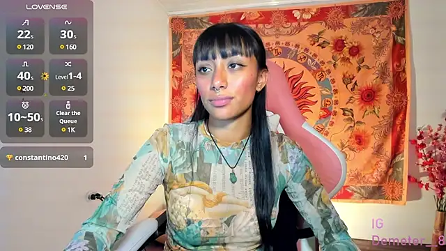 Demeter   online show from 03/10/25, 11:38