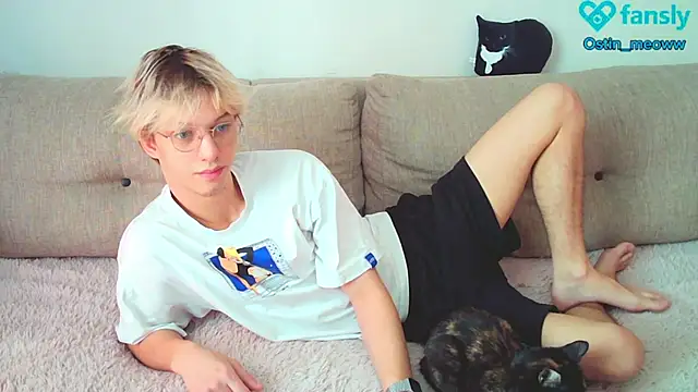 Ostin meow online show from 02/21/25, 06:29