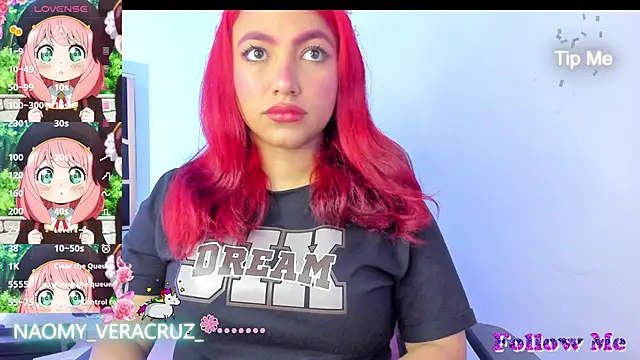 Snapshot of Naomy_veracruz_ chatting on 01/23/25, 01:24 Naomy veracruz online show from 01/23/25, 01:24