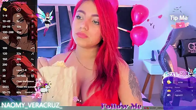 Snapshot of Naomy_veracruz_ chatting on 02/22/25, 05:02 Naomy veracruz online show from 02/22/25, 05:02