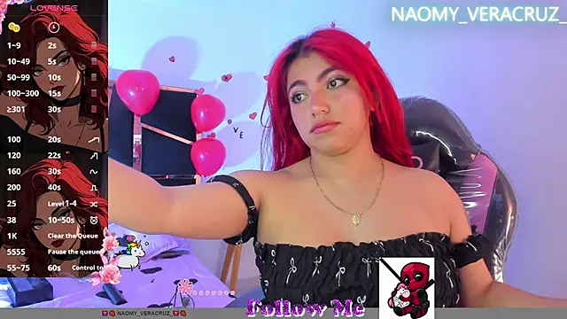 Snapshot of Naomy_veracruz_ chatting on 02/25/25, 12:55 Naomy veracruz online show from 02/25/25, 12:55