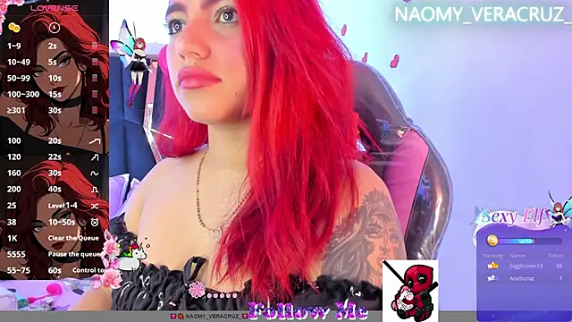Snapshot of Naomy_veracruz_ chatting on 02/25/25, 04:00 Naomy veracruz online show from 02/25/25, 04:00