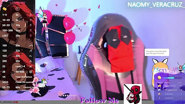 Snapshot of Naomy_veracruz_ chatting on 02/25/25, 08:09 Naomy veracruz online show from 02/25/25, 08:09