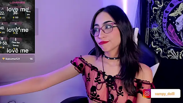 vampy dolll online show from 10/10/25, 07:29