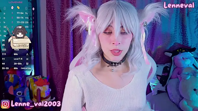 Snapshot of Lenneval1 chatting on 11/20/25, 03:18 Lenneval1 online show from 11/20/25, 03:18