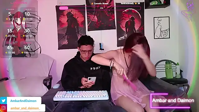 Ambar and daimon  online show from 09/29/25, 06:13