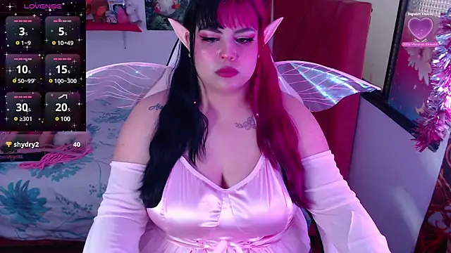 Snapshot of Pinky-Flower chatting on 01/26/25, 09:07 Pinky-Flower online show from 01/26/25, 09:07