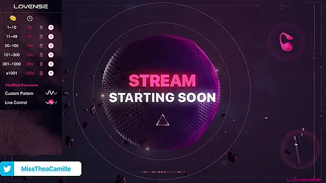 Snapshot of MissTheaCamille chatting on 02/21/25, 07:10 MissTheaCamille online show from 02/21/25, 07:10