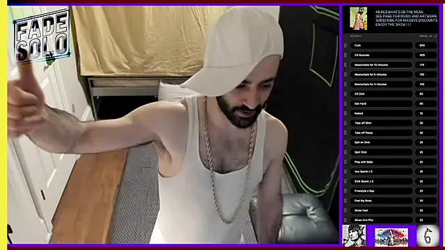 Faded-Solo online show from 03/10/25, 01:56