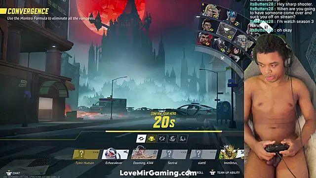 lovemirgaming online show from 09/29/25, 07:40