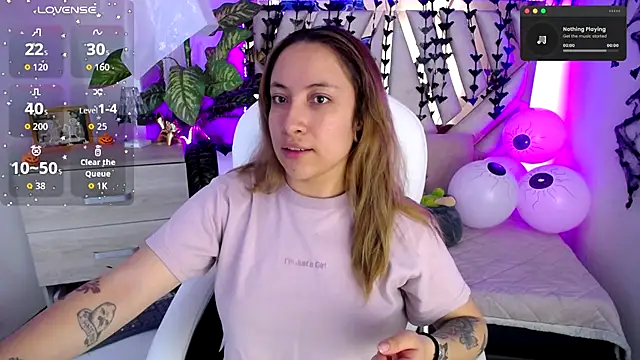 NyxAndria 1 online show from 10/22/25, 10:31