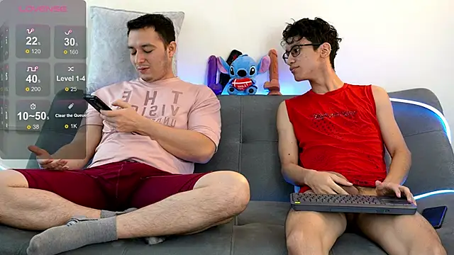 Cum hunters online show from 02/14/25, 02:54