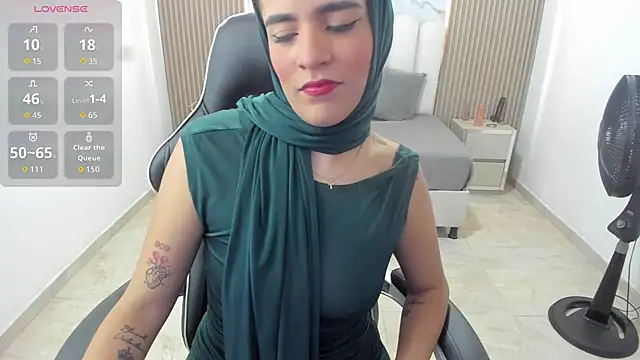 Zulema hamdi online show from 01/18/26, 12:20