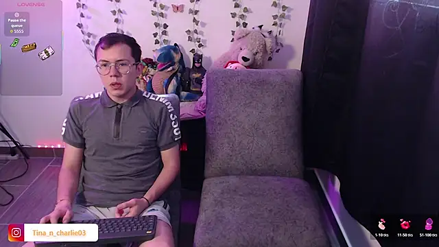 Tina 4 Charlie online show from 02/13/26, 03:19