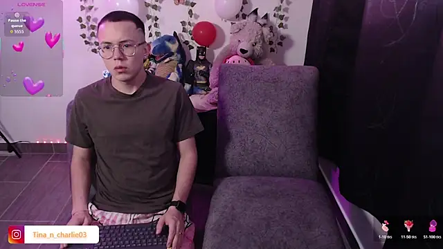 Tina 4 Charlie online show from 02/19/26, 02:13