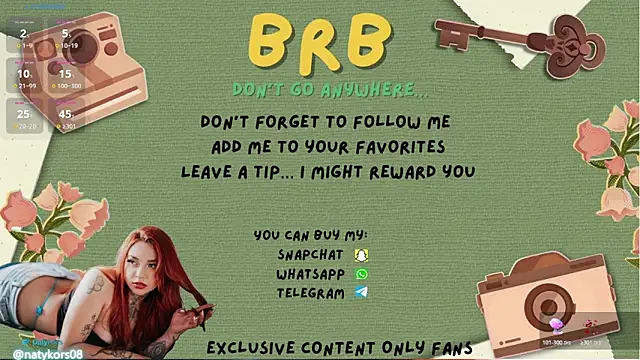 natyk m online show from 04/18/26, 07:07