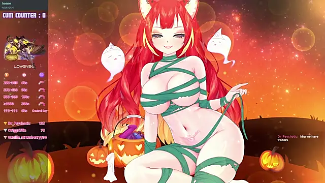 LewdKira VT online show from 10/17/25, 04:09