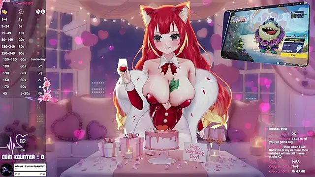 LewdKira VT online show from 02/15/26, 06:59