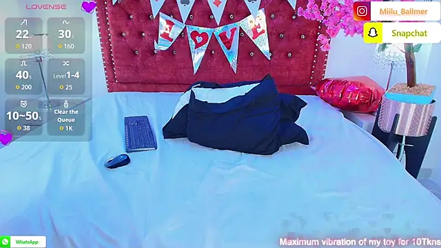 Milu ballmer online show from 02/14/26, 07:16