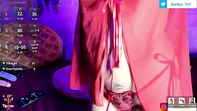 Sharkyu1 online show from 03/12/26, 04:18