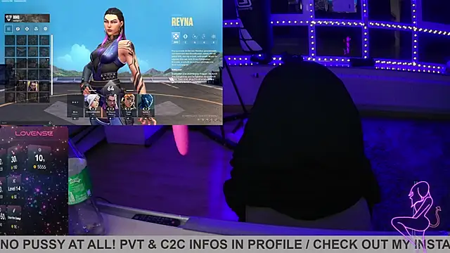 Snapshot of Gamergirl-Linela chatting on 02/19/25, 09:03 Gamergirl-Linela online show from 02/19/25, 09:03