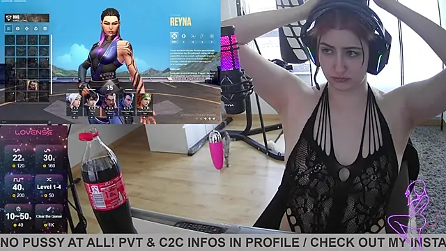 Snapshot of Gamergirl-Linela chatting on 02/23/25, 04:13 Gamergirl-Linela online show from 02/23/25, 04:13