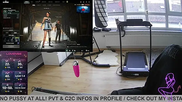 Snapshot of Gamergirl-Linela chatting on 03/20/25, 04:42 Gamergirl-Linela online show from 03/20/25, 04:42
