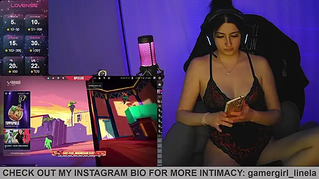 Gamergirl-Linela online show from 02/23/26, 10:07