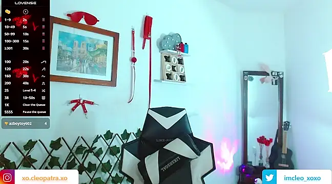 Snapshot of imcleo_xoxo chatting on 03/06/25, 09:47 imcleo xoxo online show from 03/06/25, 09:47