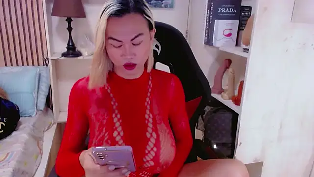 Snapshot of BustyBigBoobsHugeCockTS chatting on 02/18/25, 01:10 BustyBigBoobsHugeCockTS online show from 02/18/25, 01:10