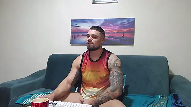Tiberius hunk online show from 01/08/26, 05:10