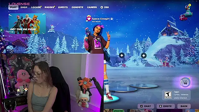 SpaceCowWhore online show from 01/06/26, 04:54