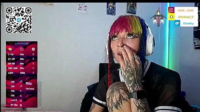 d3m0ny0 0 online show from 01/17/26, 05:34