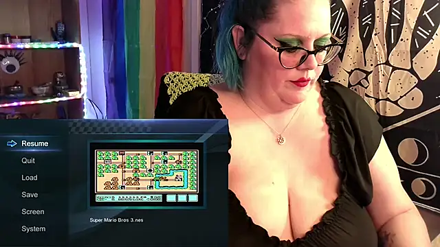 Snapshot of Kinky_Witch chatting on 11/23/25, 12:43 Kinky Witch online show from 11/23/25, 12:43