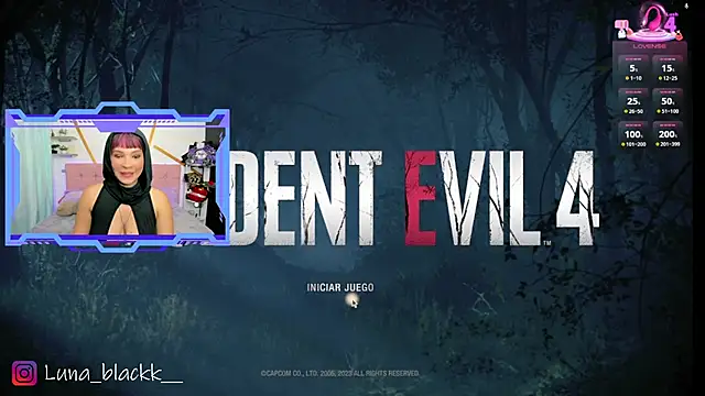 Luna blackk online show from 04/12/26, 02:16