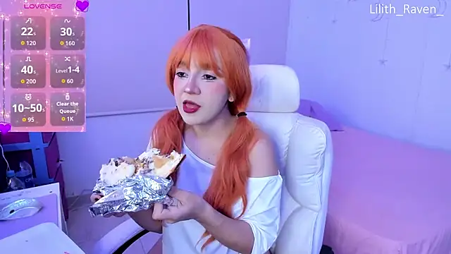 Lilith Raven  online show from 12/03/25, 04:31